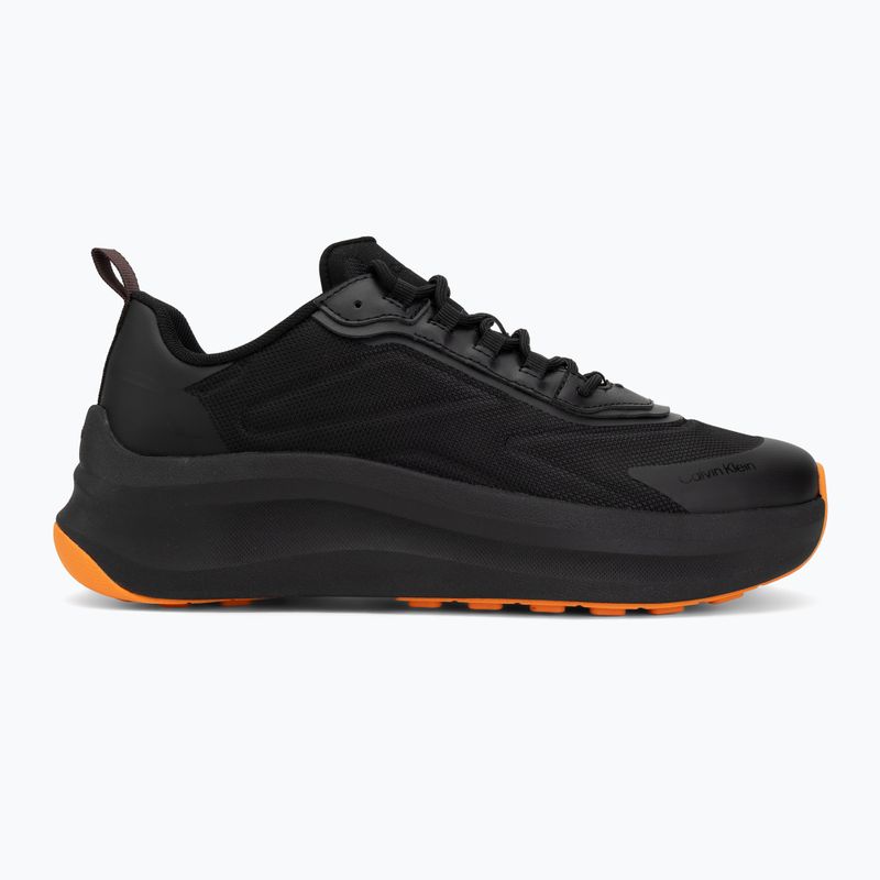 Vyriški batai Calvin Klein Volumax Chunky Runner Trainers HM0HM02224 black/vivid tangerine 2