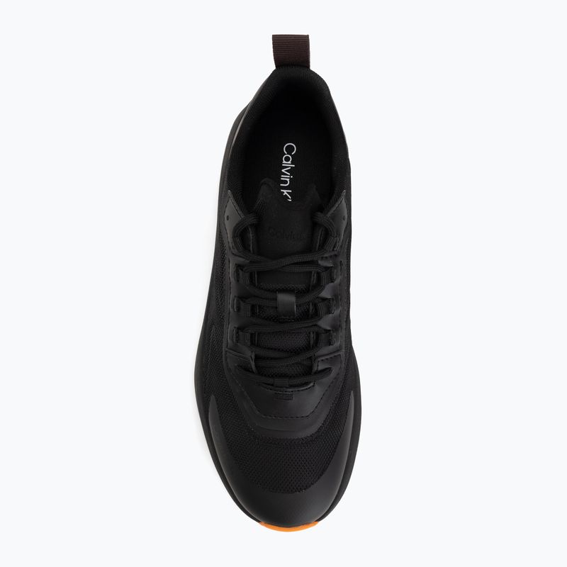 Vyriški batai Calvin Klein Volumax Chunky Runner Trainers HM0HM02224 black/vivid tangerine 5