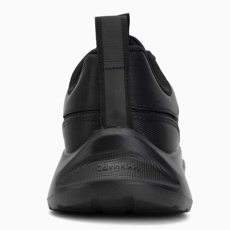Vyriški batai Calvin Klein HM0HM02342 Light Eva Runn Essential Laceup Nylon Suede triple black 6