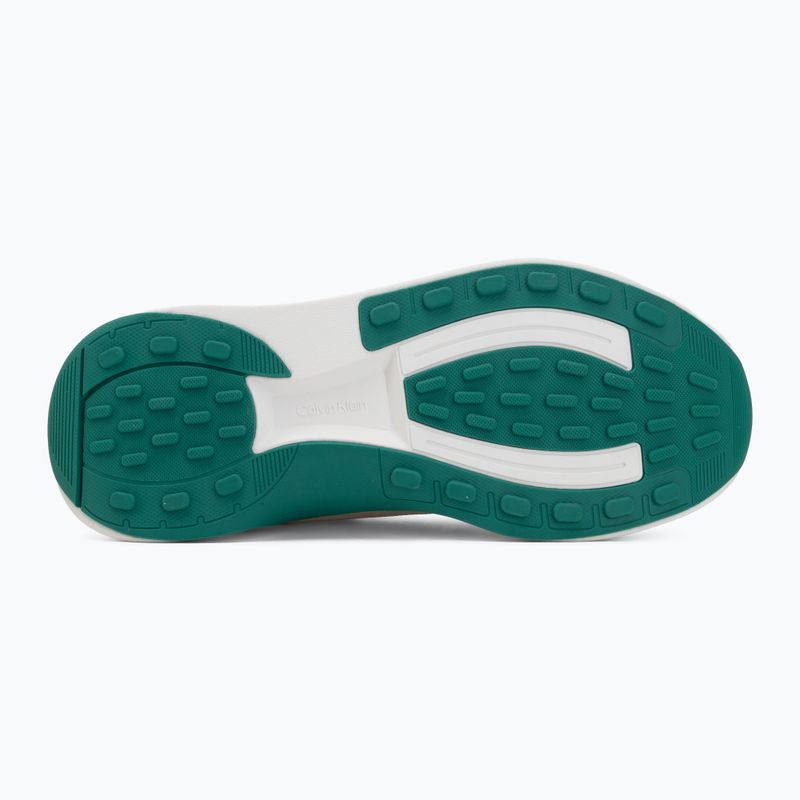 Vyriški batai Calvin Klein Volumax Chunky Runner Trainers HM0HM02224 white/marshmallow/street green 4