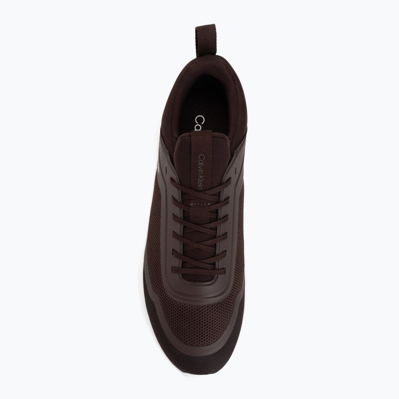 Vyriški batai Calvin Klein HM0HM02164 Light Eva Run Lace Sock bordeaux 5