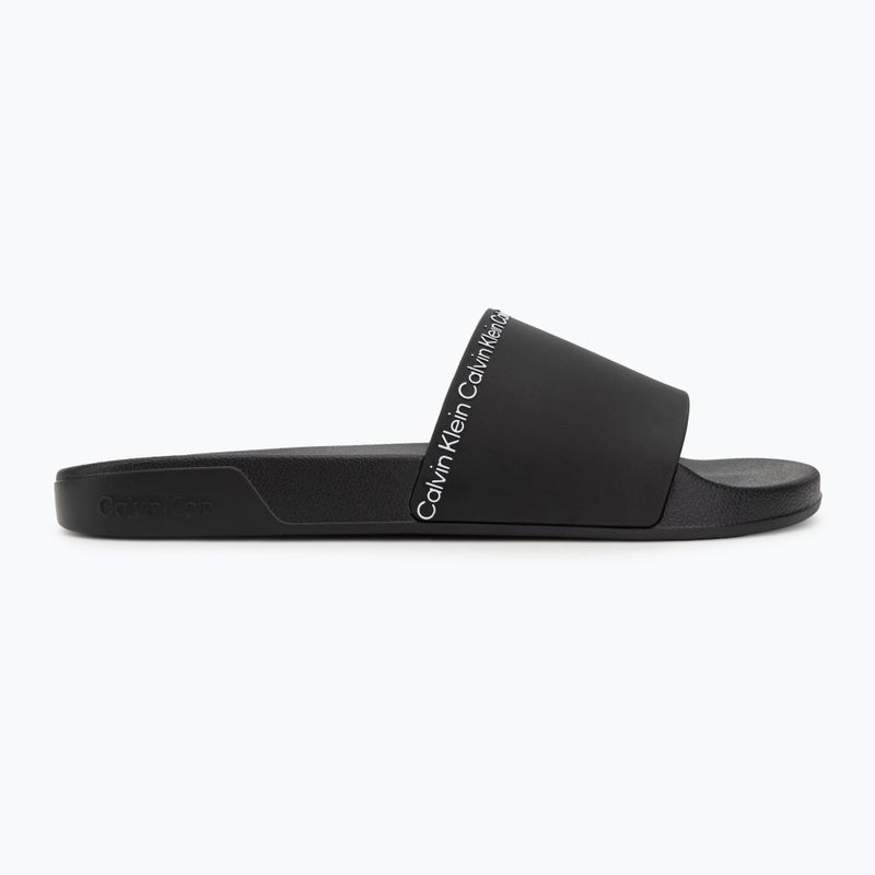 Vyriškos šlepetės Calvin Klein HM0HM02108 Ess Institutional Cv ck black 2