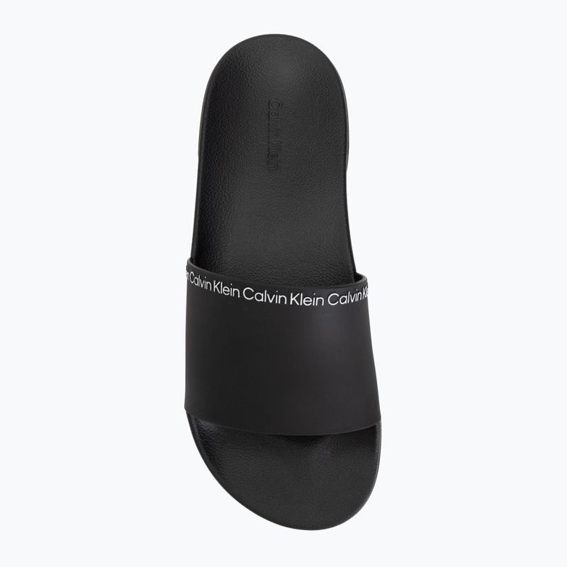 Vyriškos šlepetės Calvin Klein HM0HM02108 Ess Institutional Cv ck black 5