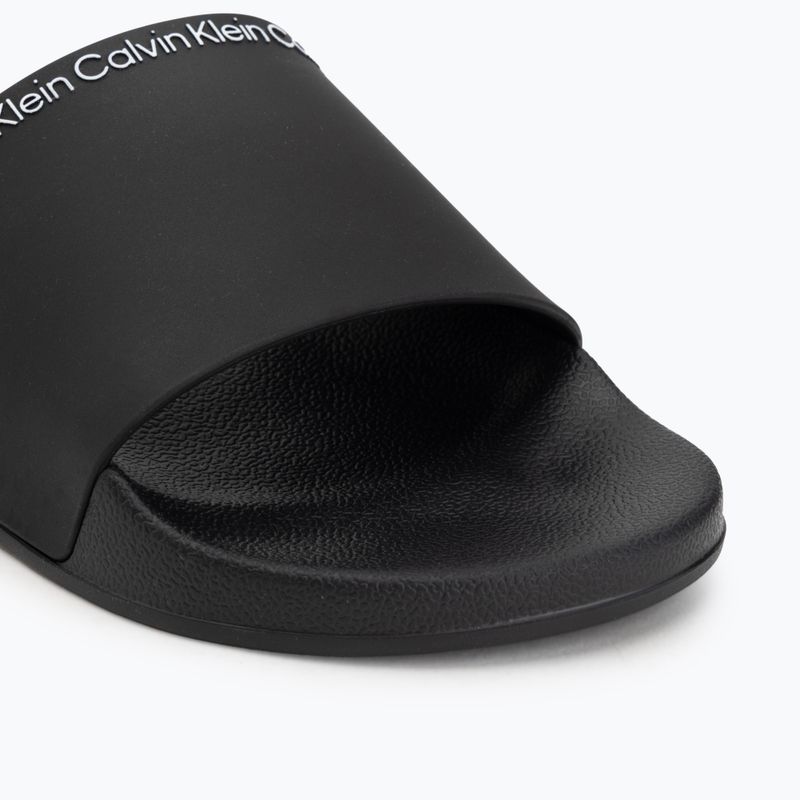 Vyriškos šlepetės Calvin Klein HM0HM02108 Ess Institutional Cv ck black 7
