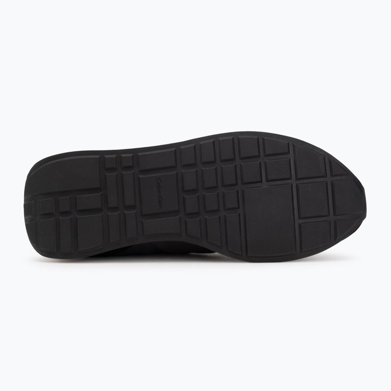 Vyriški batai Calvin Klein HM0HM02212 Retro Runner Bans Leather Suede black/iron gate/amber gold 4