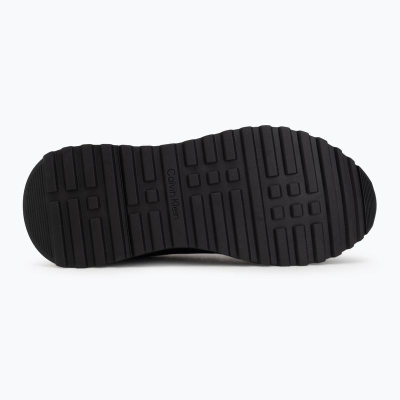 Vyriški batai Calvin Klein HM0HM02215 City Runner Laceup Nylon Recycled Suede triple black 4