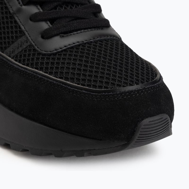 Vyriški batai Calvin Klein HM0HM02215 City Runner Laceup Nylon Recycled Suede triple black 7