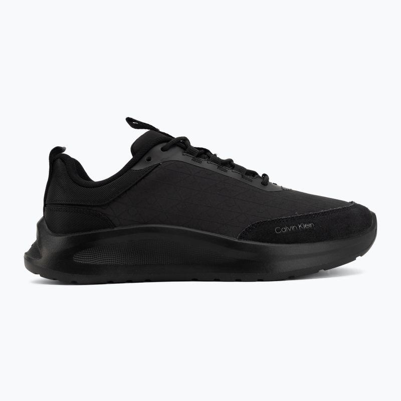 Vyriški batai Calvin Klein HM0HM02343 Light Eva Runn Laceup AOP triple black 2