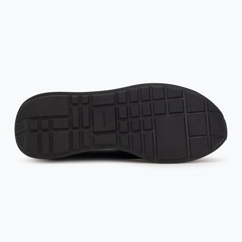 Moteriški batai Calvin Klein HW0HW03118 Retro Runner Sock PANL Leather Neo black/crystal grey 4