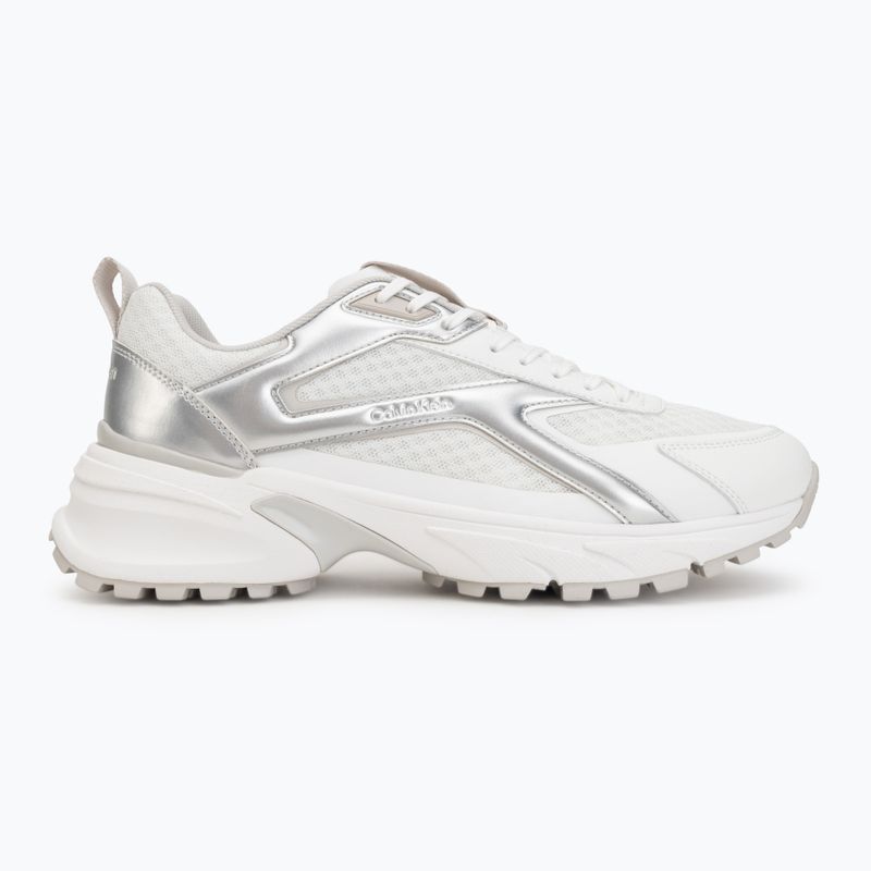 Vyriški batai Calvin Klein HM0HM02341 Hike Runner Stripe Met Mix bright white/silver/light grey 2