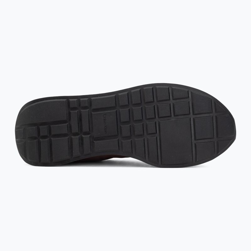 Vyriški batai Calvin Klein YM0YM01361 Retro Runner Ess Mix Mat bordeaux/peppercorn/vanilla 4