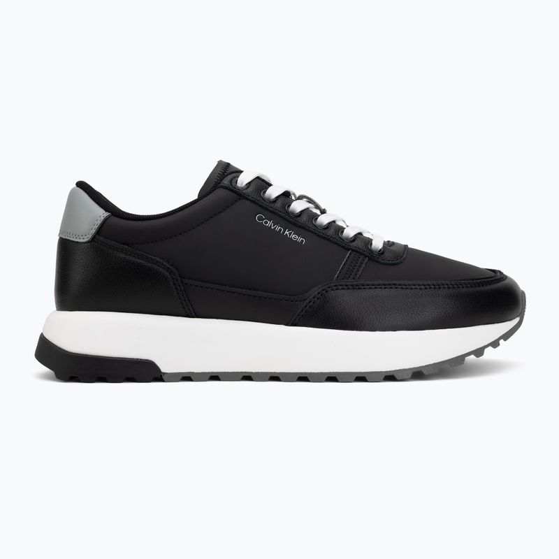 Vyriški batai Calvin Klein HM0HM02214 City Runner Laceup Leather Mix black/granite road 2