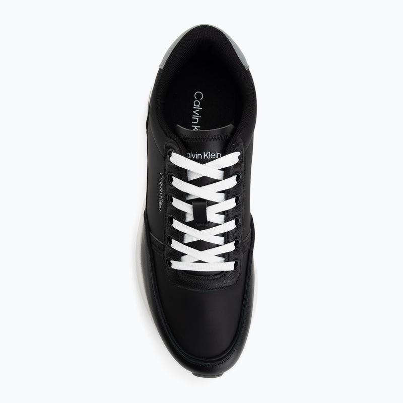 Vyriški batai Calvin Klein HM0HM02214 City Runner Laceup Leather Mix black/granite road 5