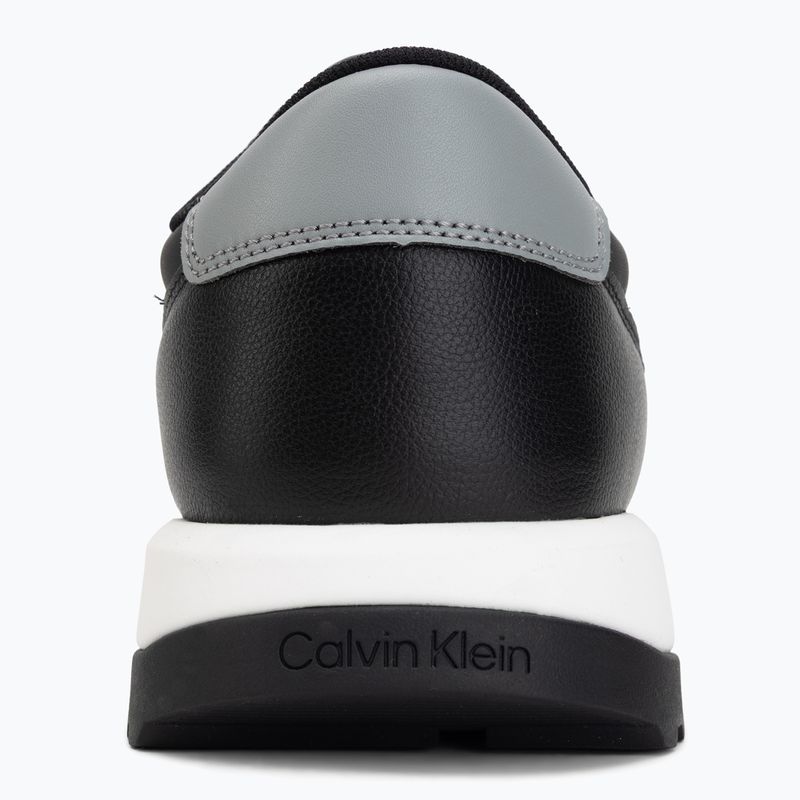 Vyriški batai Calvin Klein HM0HM02214 City Runner Laceup Leather Mix black/granite road 6