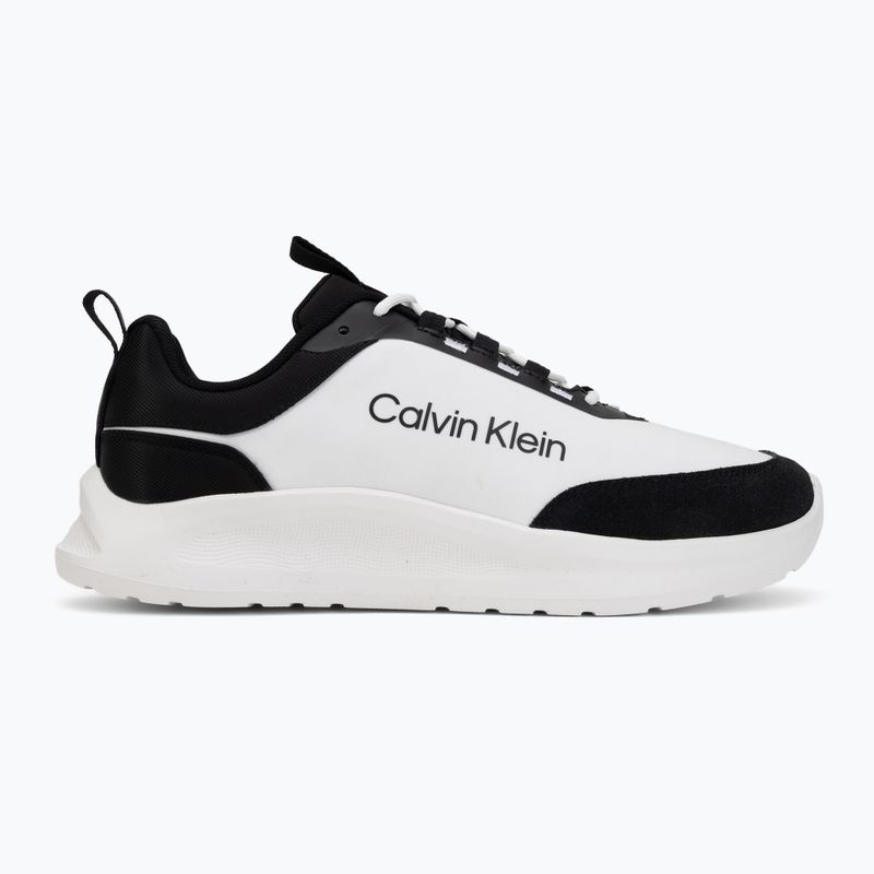 Vyriški batai Calvin Klein HM0HM02342 Light Eva Runn Essential Laceup Nylon Suede black/bright white 2