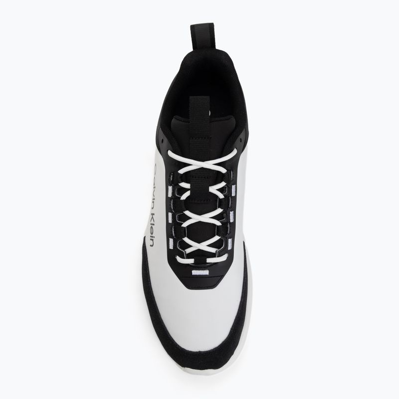 Vyriški batai Calvin Klein HM0HM02342 Light Eva Runn Essential Laceup Nylon Suede black/bright white 5