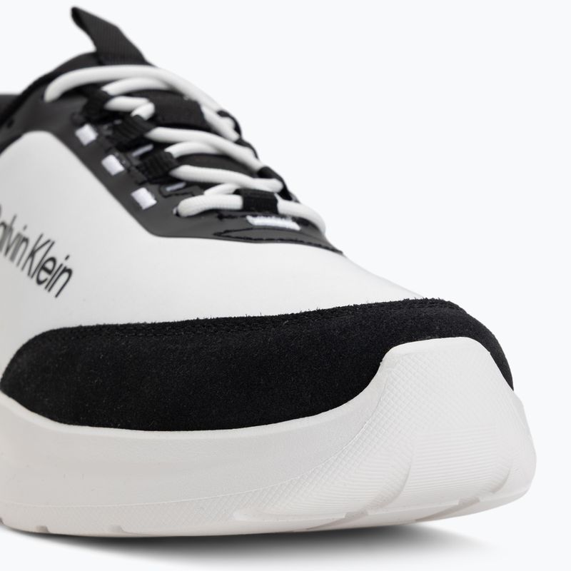 Vyriški batai Calvin Klein HM0HM02342 Light Eva Runn Essential Laceup Nylon Suede black/bright white 7
