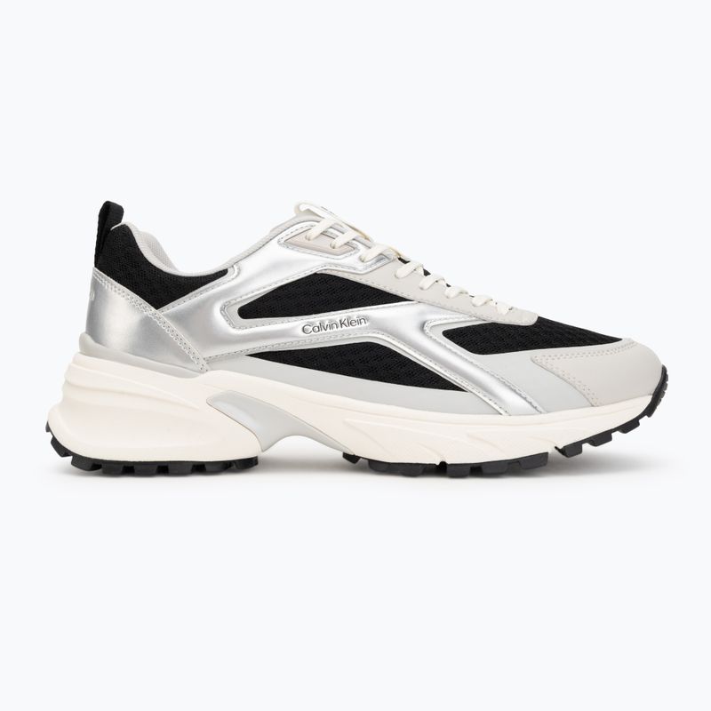 Vyriški batai Calvin Klein HM0HM02341 Hike Runner Stripe Met Mix black/silver/light grey 2