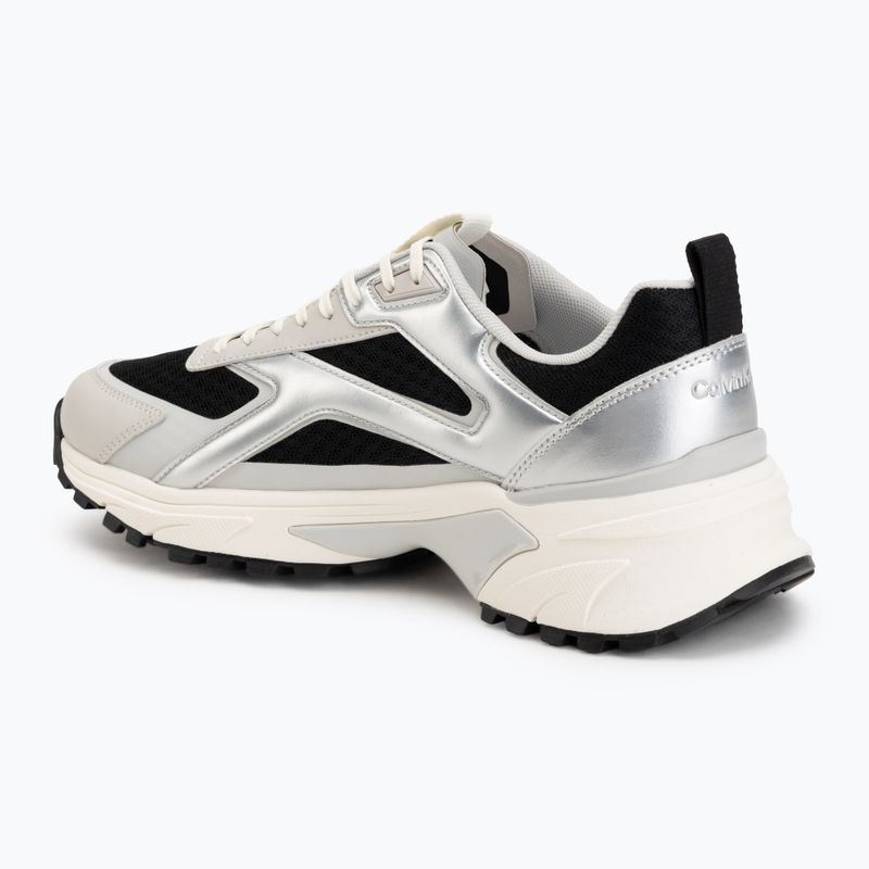 Vyriški batai Calvin Klein HM0HM02341 Hike Runner Stripe Met Mix black/silver/light grey 3