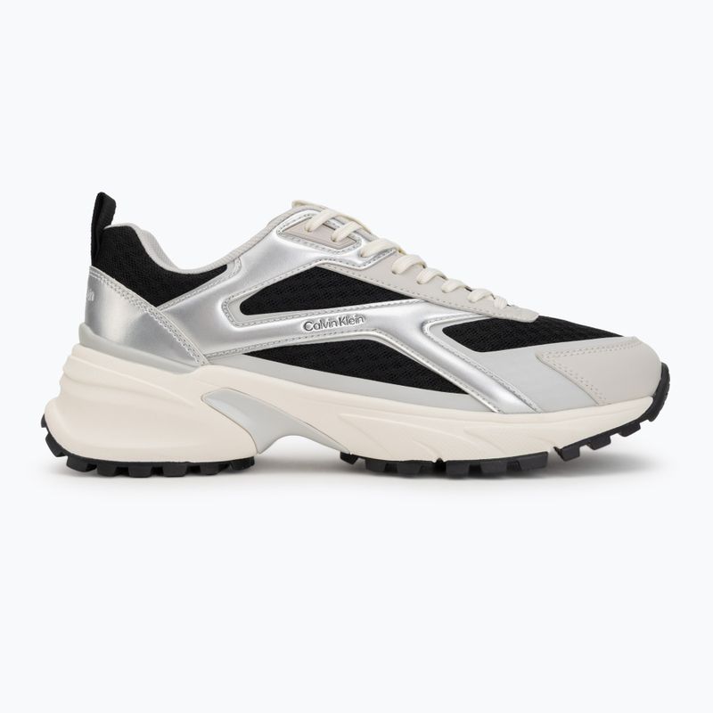 Moteriški batai Calvin Klein HW0HW03140 Hike Run Stripe Mesh Met black/silver/light grey 2