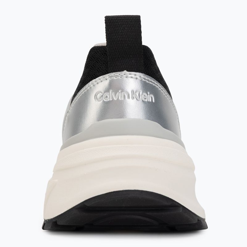 Moteriški batai Calvin Klein HW0HW03140 Hike Run Stripe Mesh Met black/silver/light grey 6