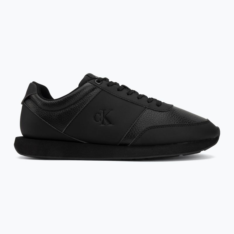 Vyriški batai Calvin Klein HM0HM02447 Retro Run Lace Band triple black 2