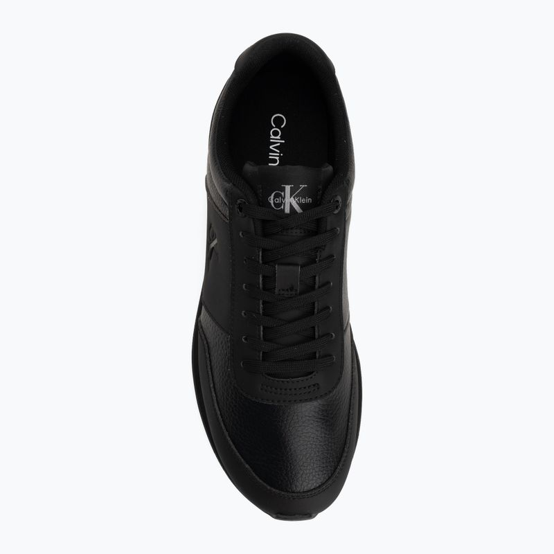Vyriški batai Calvin Klein HM0HM02447 Retro Run Lace Band triple black 5