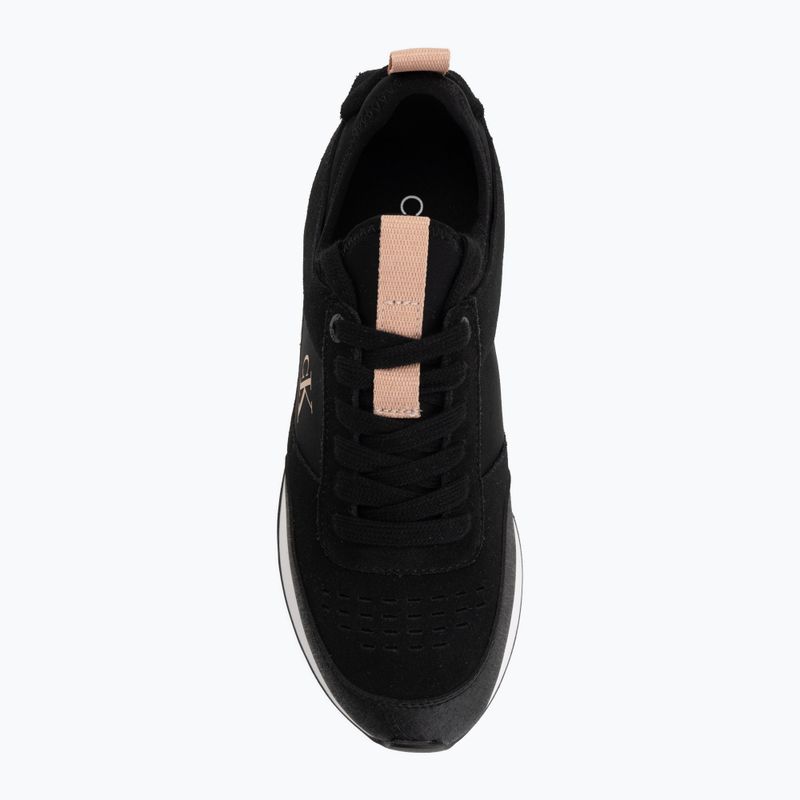 Moteriški batai Calvin Klein HW0HW03250 Retro Runner Sock black/tuscany 5