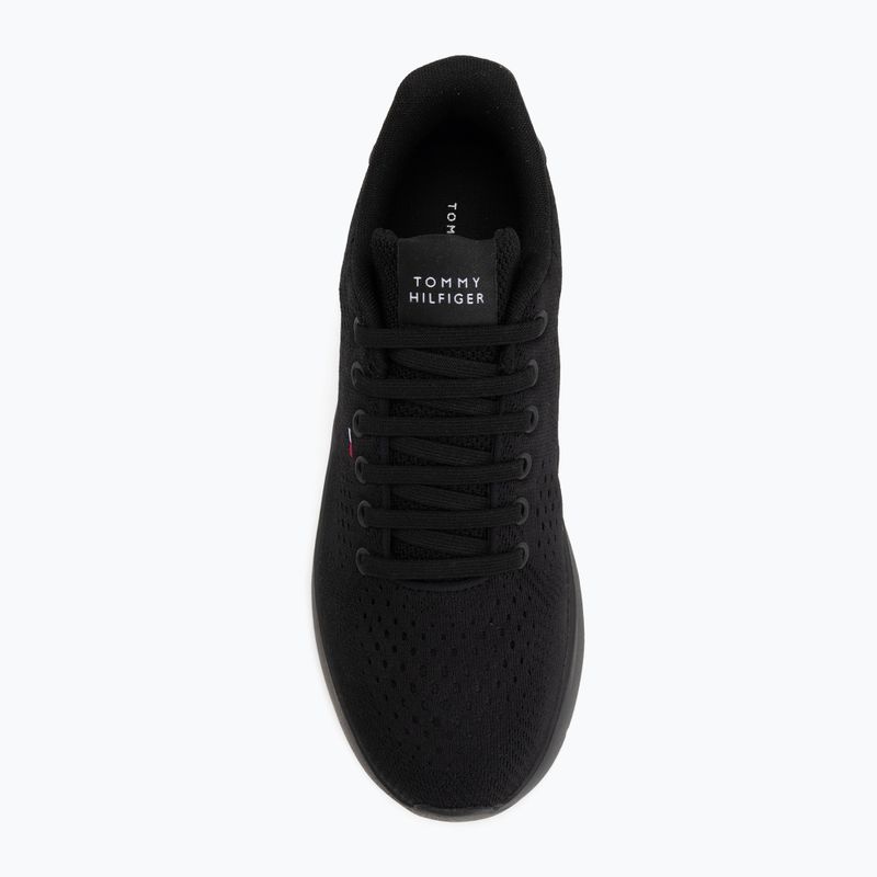 Vyriški batai Tommy Hilfiger Lightweight Runner Knit black 5