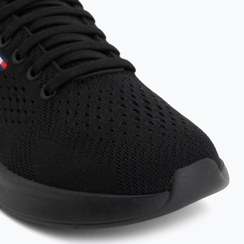 Vyriški batai Tommy Hilfiger Lightweight Runner Knit black 7