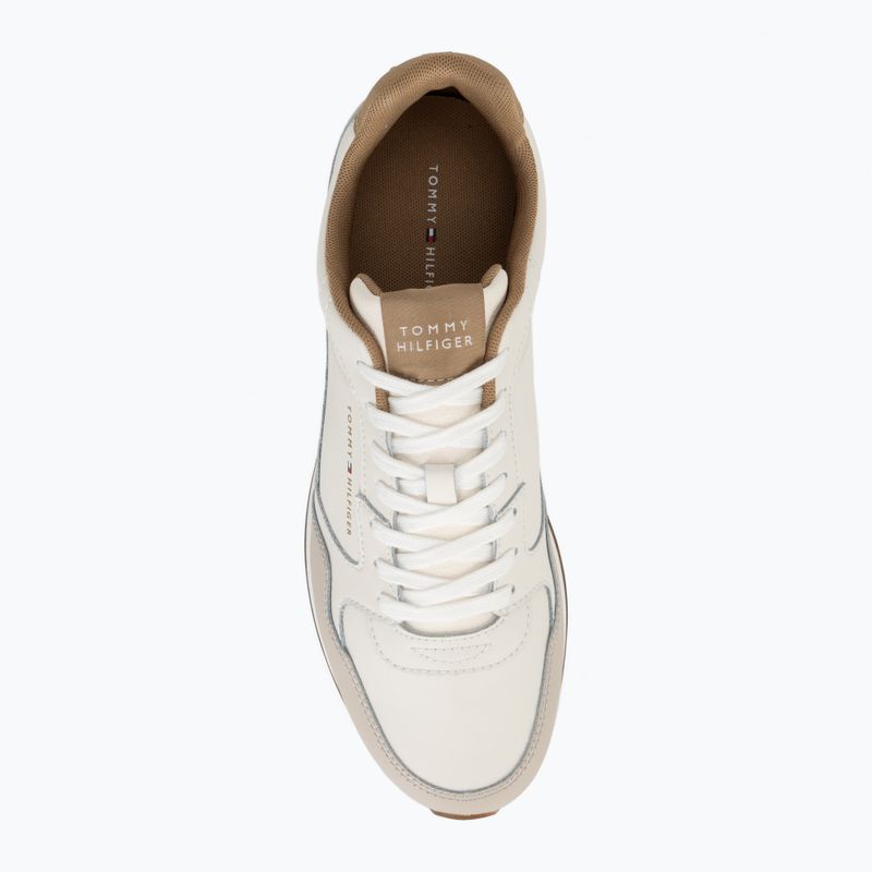 Vyriški batai Tommy Hilfiger Light Eva Runner Leather ivory petal 5