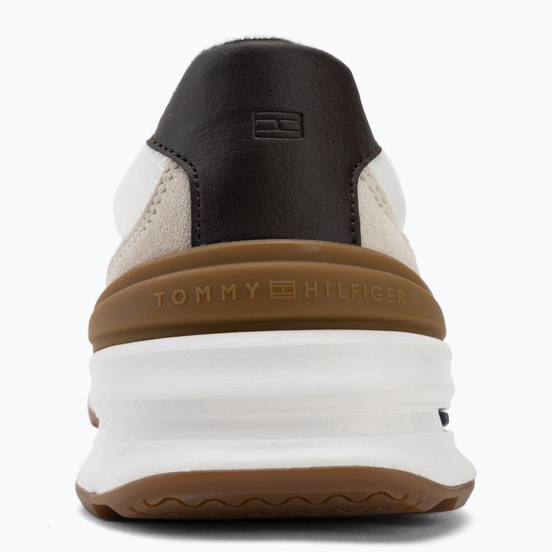 Vyriški batai Tommy Hilfiger Retro Runner Mesh Suede Mix classic stone 6