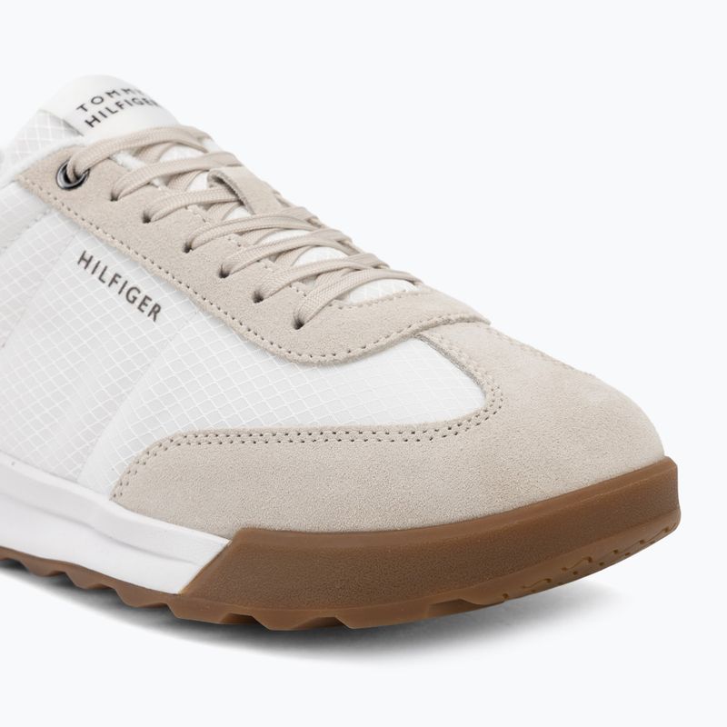 Vyriški batai Tommy Hilfiger Retro Runner Mesh Suede Mix classic stone 7