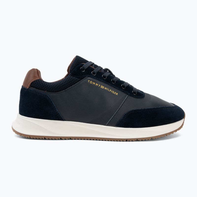 Vyriški batai Tommy Hilfiger Runner Suede Mix tracksuits desert sy 2