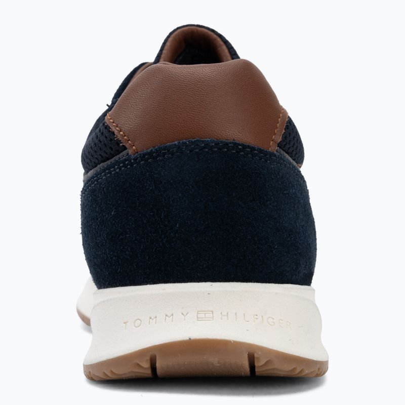 Vyriški batai Tommy Hilfiger Runner Suede Mix tracksuits desert sy 6