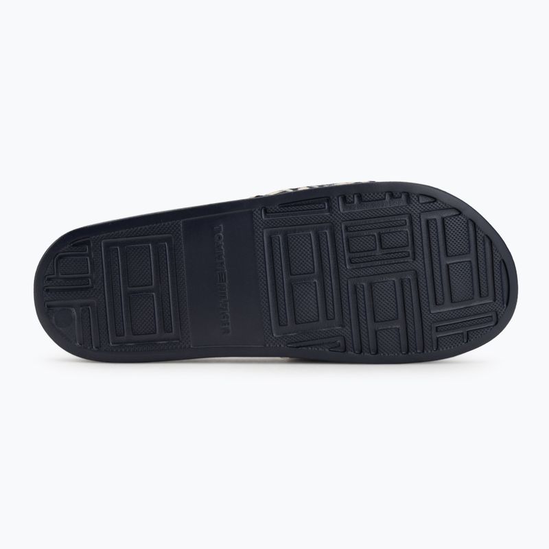 Moteriškos šlepetės Tommy Hilfiger Monogram space blue 4