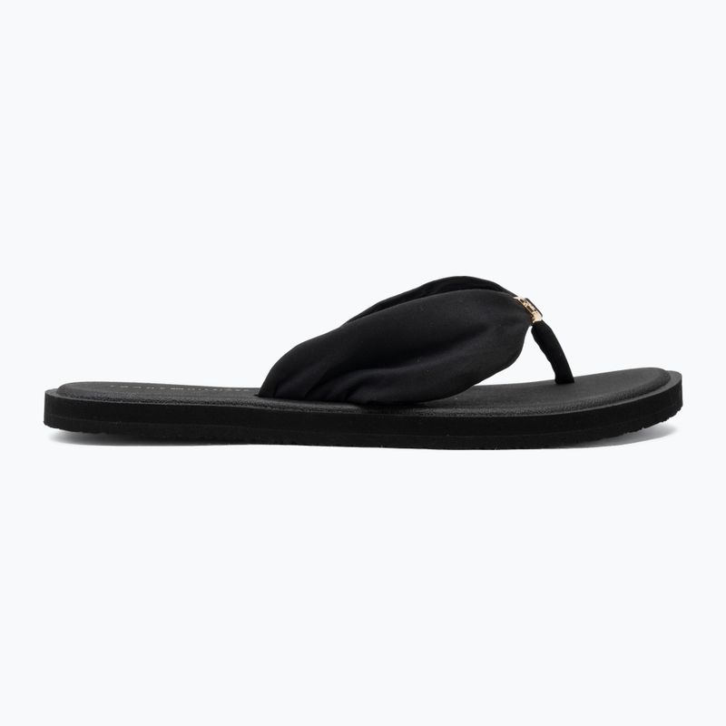 Moteriškos šlepetės per pirštą Tommy Hilfiger Scandi Soft Summer black 2