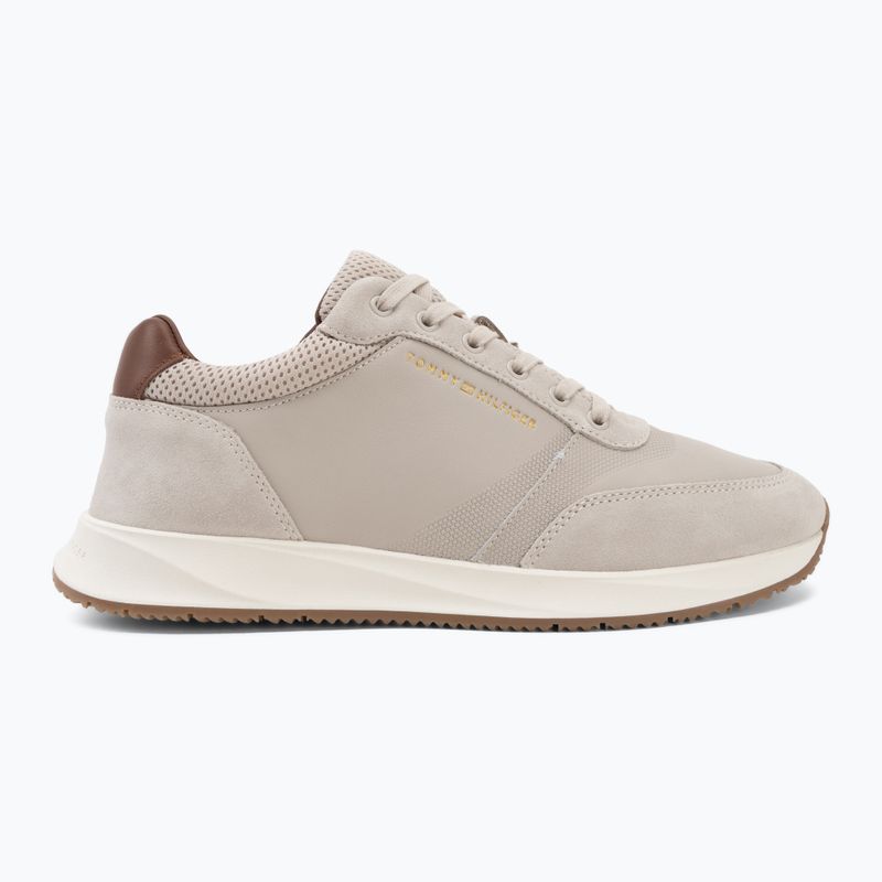 Vyriški batai Tommy Hilfiger Runner Suede Mix classic stone tracksuits 2