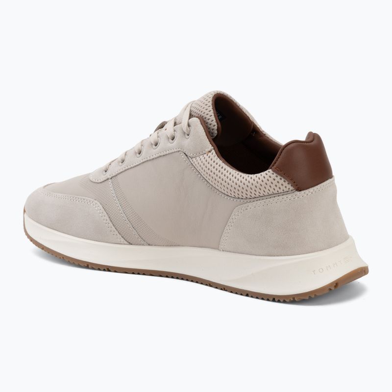 Vyriški batai Tommy Hilfiger Runner Suede Mix classic stone tracksuits 3