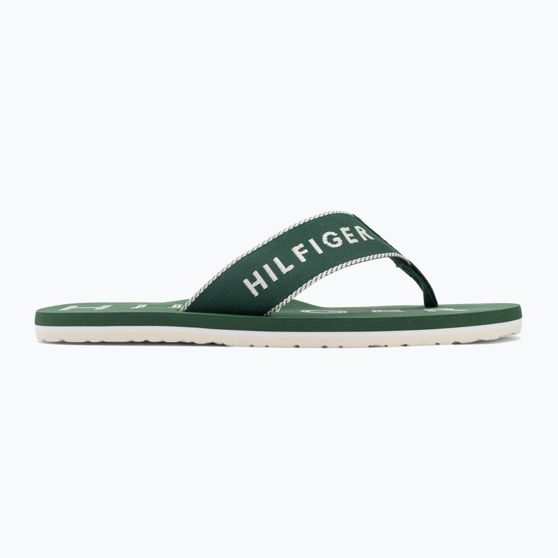Vyriškos šlepetės per pirštą Tommy Hilfiger Sporty street green 2
