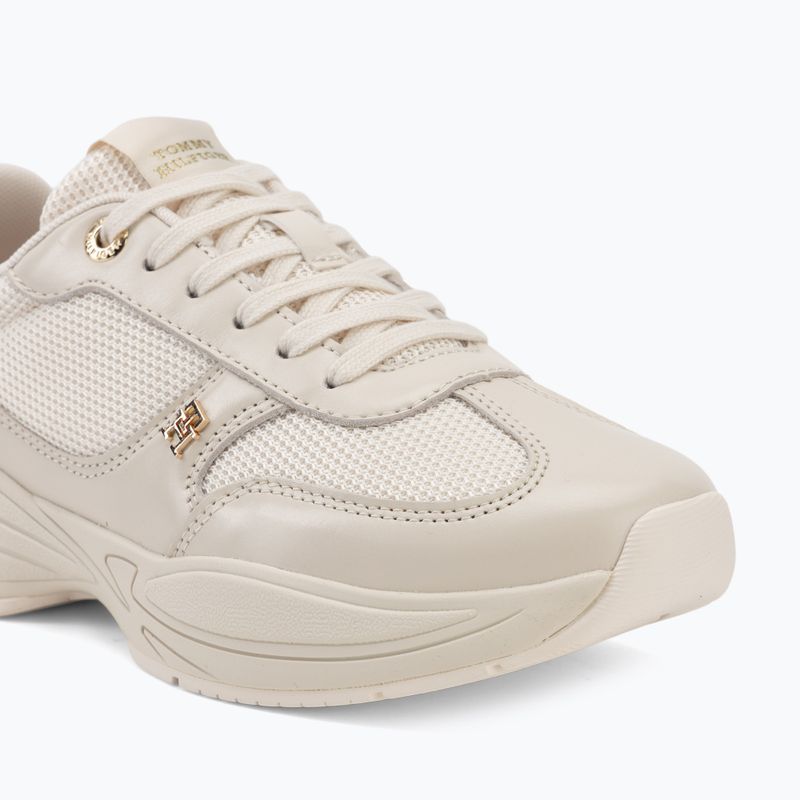 Moteriški batai Tommy Hilfiger ModernRunner Shiny Leather soft cream 7