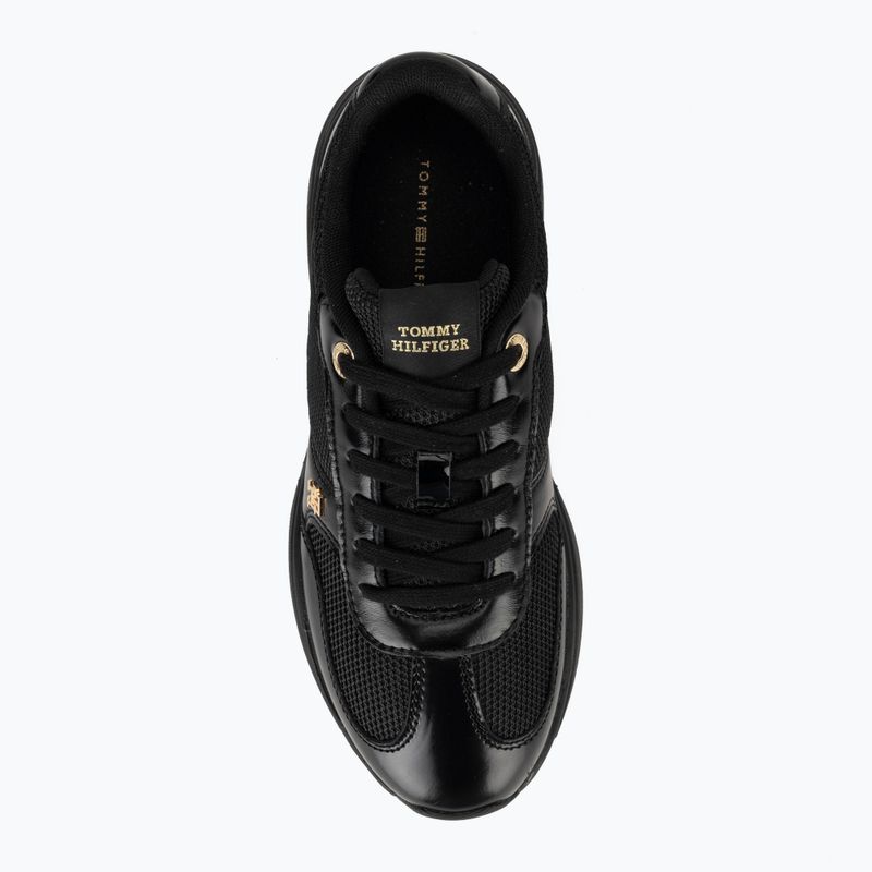 Moteriški batai Tommy Hilfiger ModernRunner Shiny Leather black 5