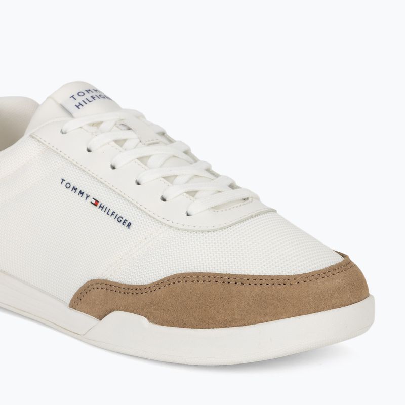 Vyriški batai Tommy Hilfiger Low Pro Cupsole Nylon Suede Mix ecru 7