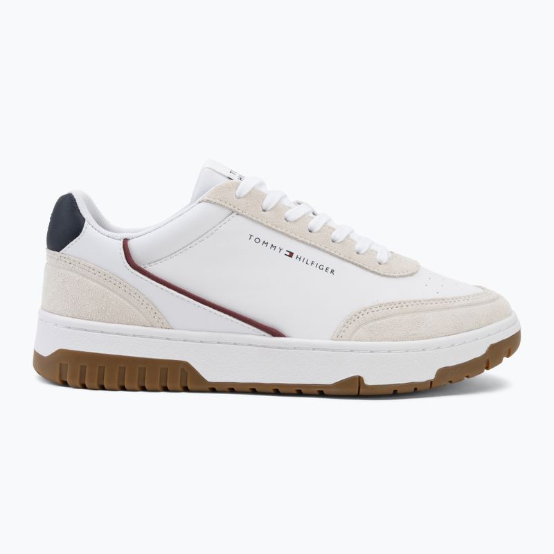 Vyriški batai Tommy Hilfiger Basket Core Leather Suede Mix rwb 2