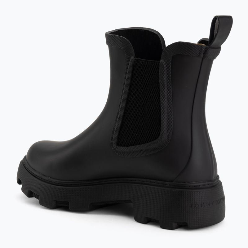 Moteriški guminiai batai Tommy Hilfiger Rubber Flag Cleated black 3