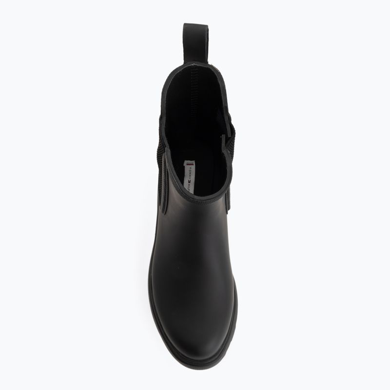 Moteriški guminiai batai Tommy Hilfiger Rubber Flag Cleated black 5