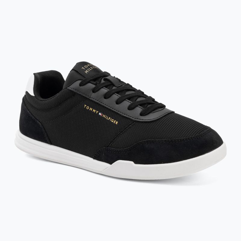 Vyriški batai Tommy Hilfiger Low Pro Cupsole Nylon Suede Mix black