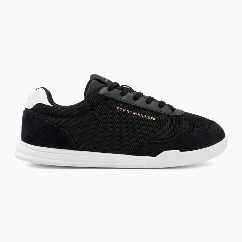 Vyriški batai Tommy Hilfiger Low Pro Cupsole Nylon Suede Mix black 2