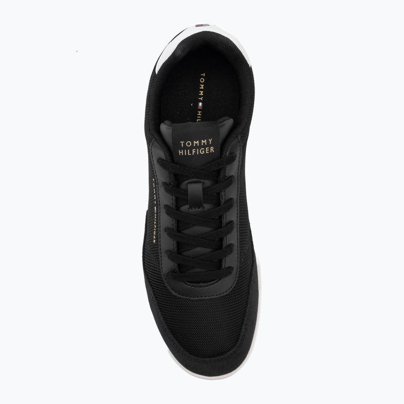 Vyriški batai Tommy Hilfiger Low Pro Cupsole Nylon Suede Mix black 5