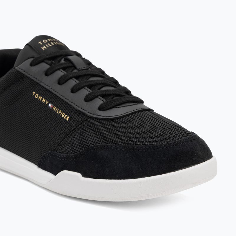 Vyriški batai Tommy Hilfiger Low Pro Cupsole Nylon Suede Mix black 7